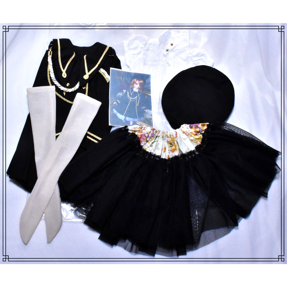 Live in a Dream ivu Handmade BJD Volks Super Dollfie SD Military Dress Outfit